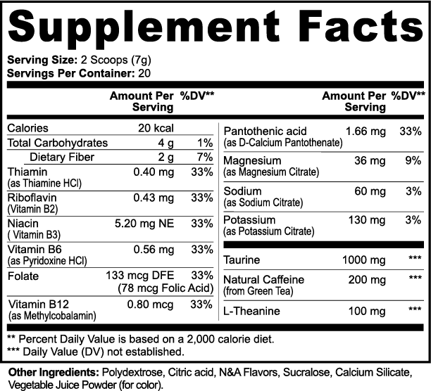 Apex Mana Pre-Workout (Fruit Punch)