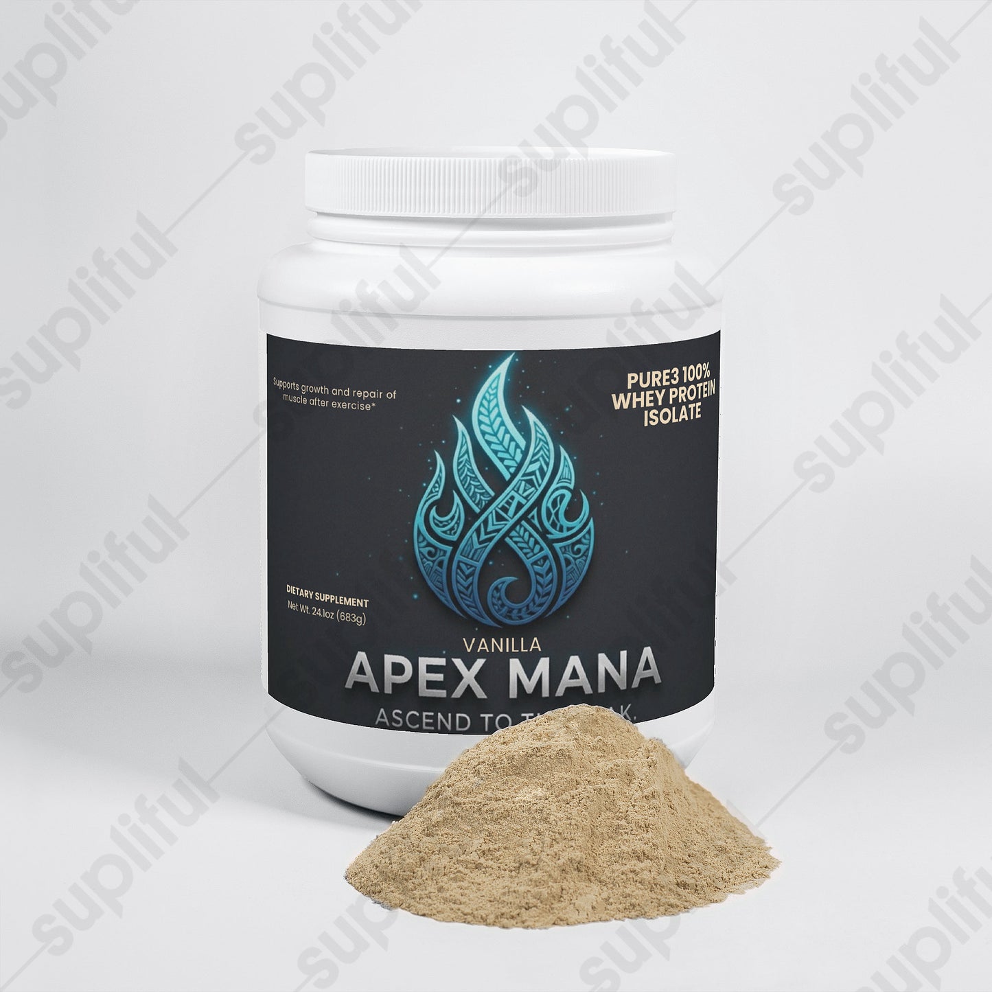 Pure3 100% Whey Protein Isolate (Vanilla)