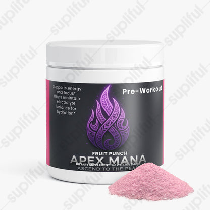 Apex Mana Pre-Workout (Fruit Punch)